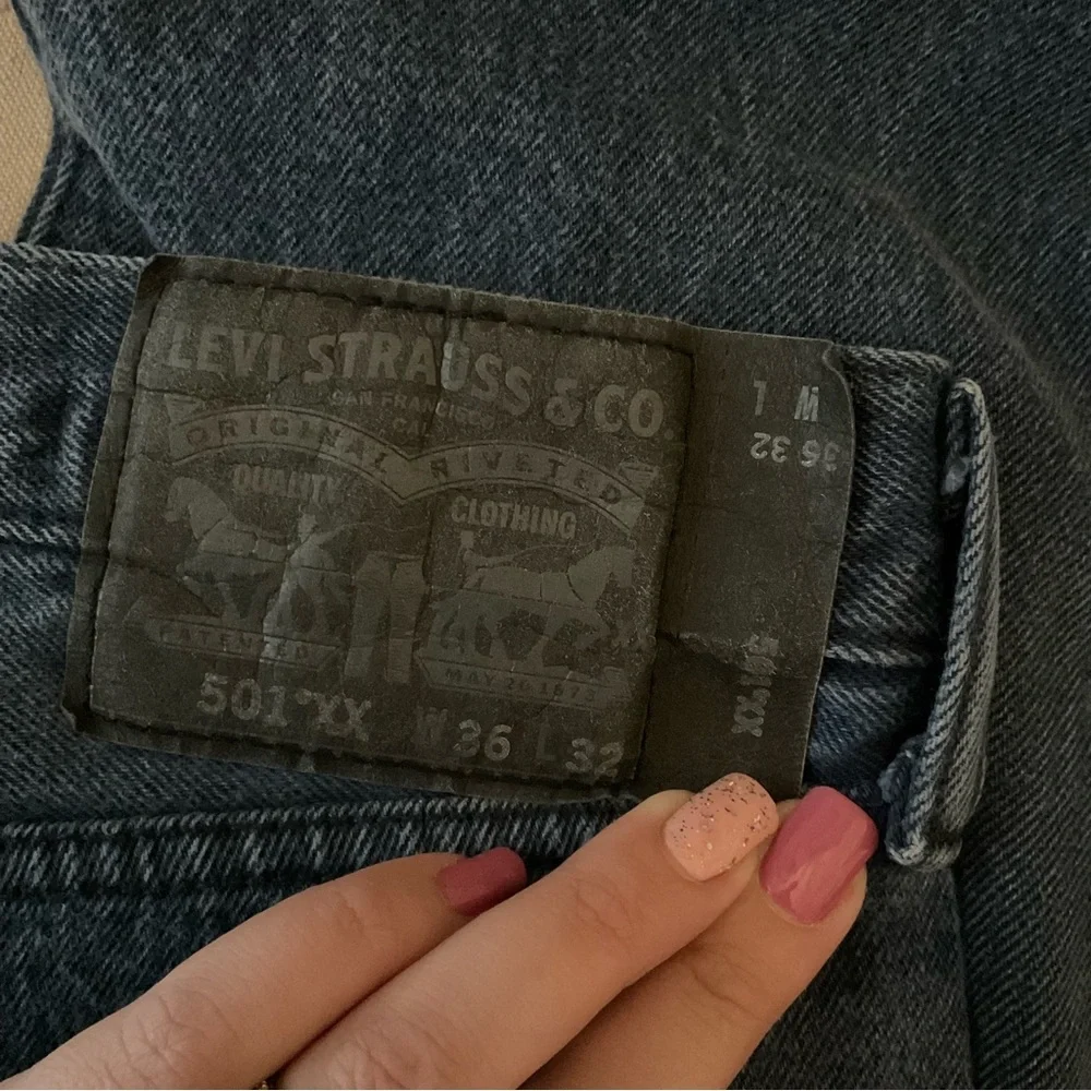 Levi Strauss & Co Original Riveted 501XX Men’s W 36 L 32 Buttonfly 501 XX Jeans - Picture 6 of 6